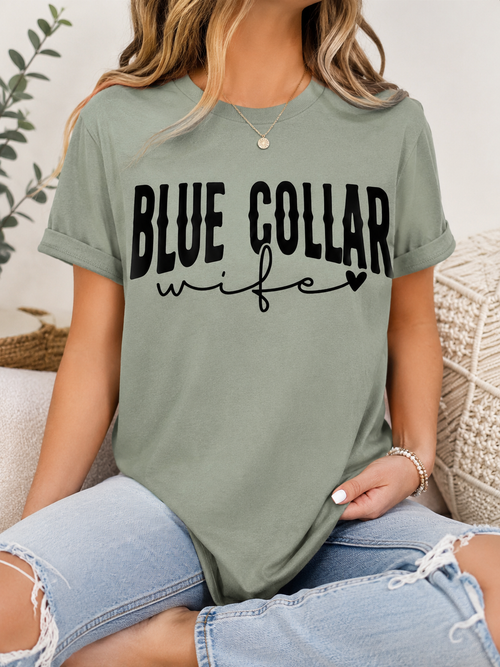 Blue Collar Wife Graphic Tee